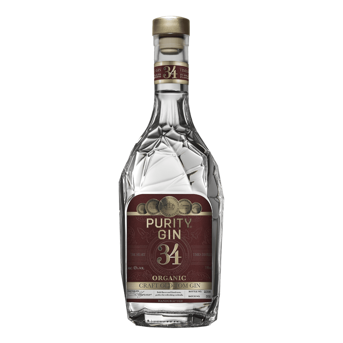 Purity Old Tom Gin 1 Billede af en Purity Gin Old Tom til salg på Ginbutikken