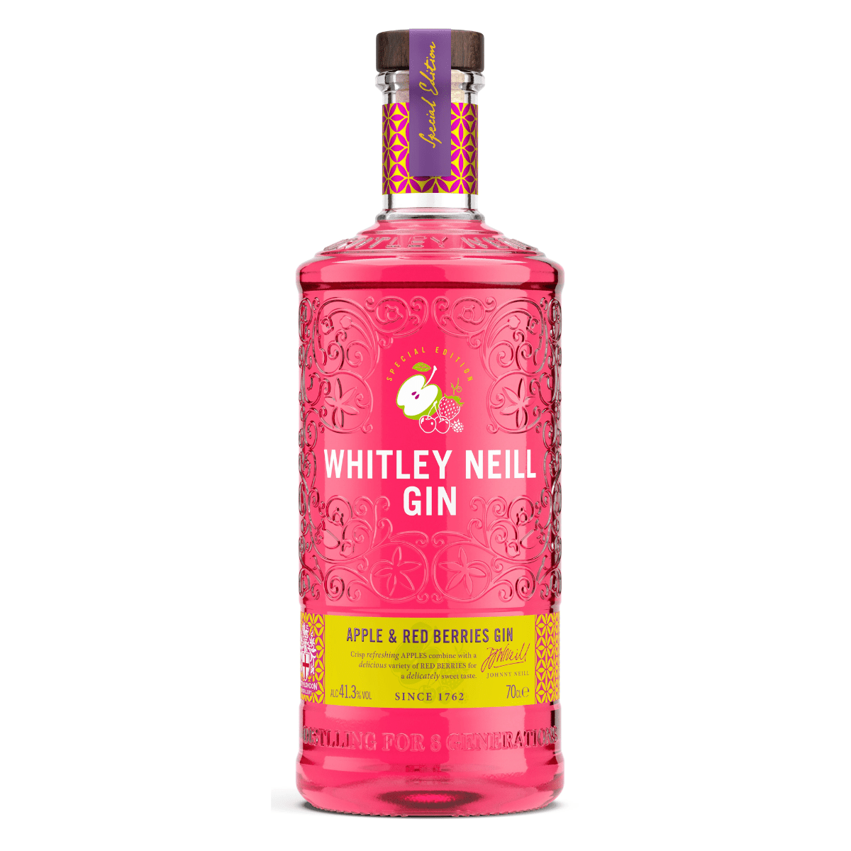 Whitley Neill Apple & Red Berries Gin 1 Whitley Neill Apple & Red Berries Gin