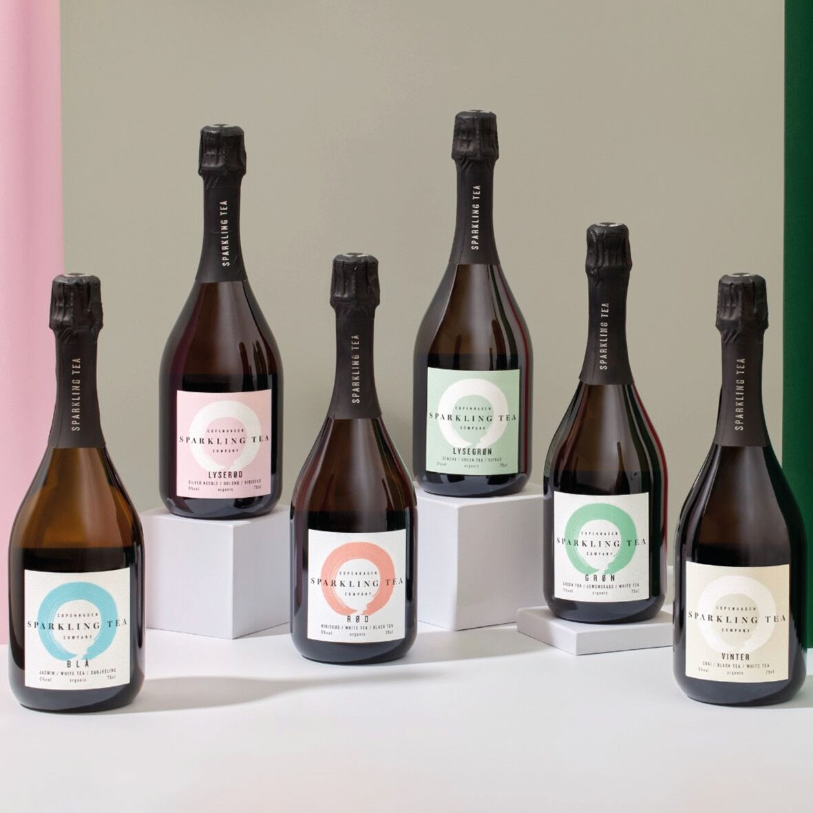 Sparkling Tea Lysegrøn 2 Sparkling Tea Lysegrøn - Billede 2
