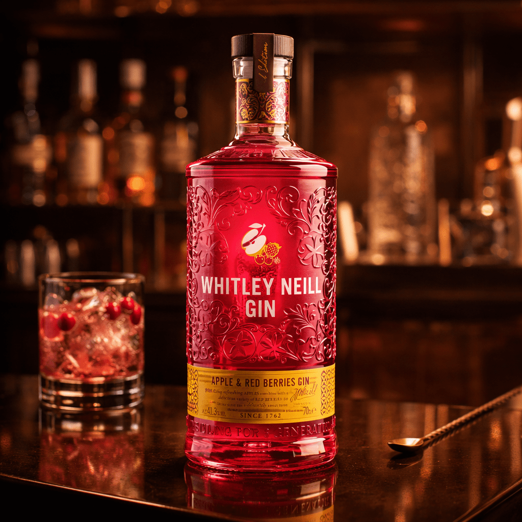 Whitley Neill Apple & Red Berries Gin 2 Whitley Neill Apple & Red Berries Gin - Billede 2