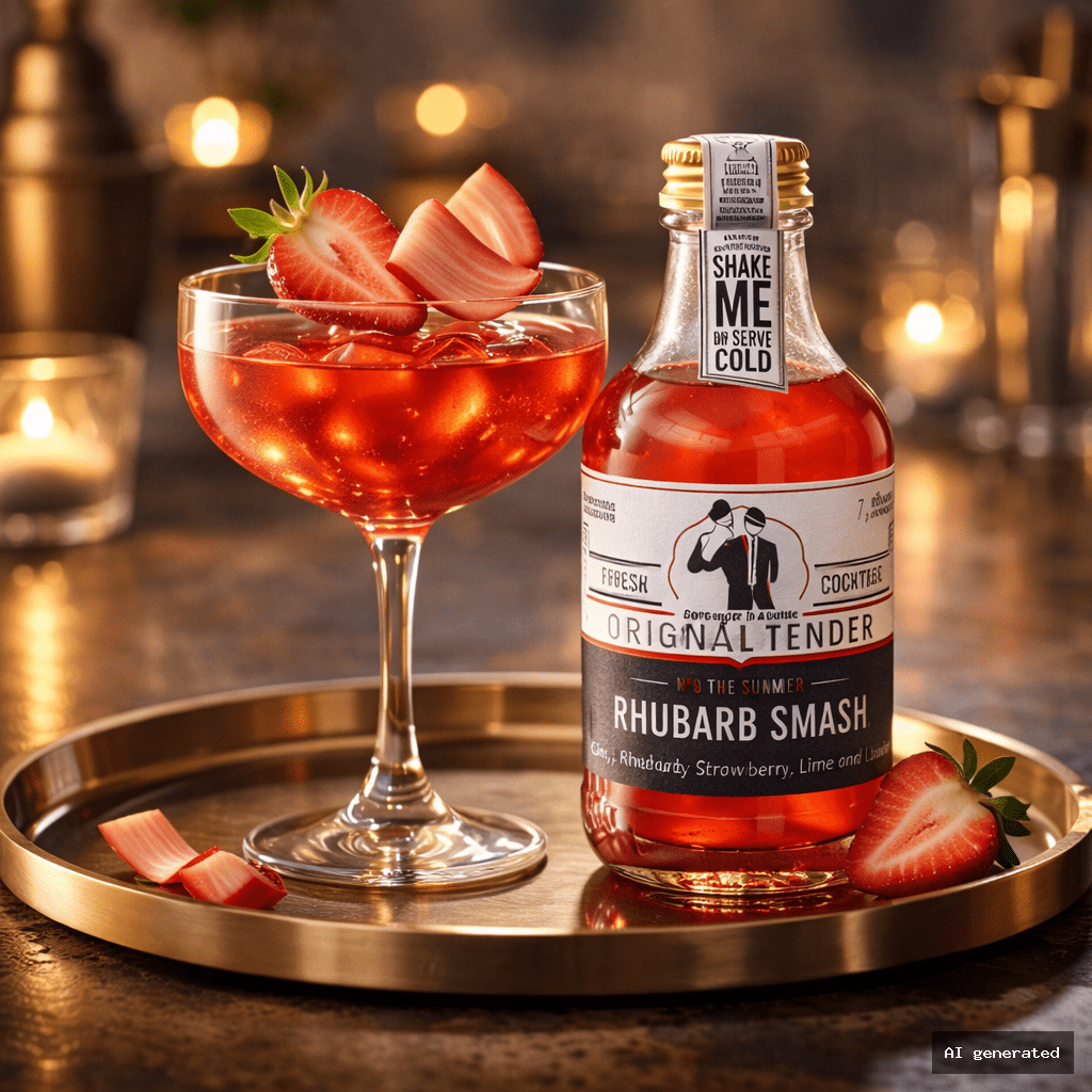 Original Tender - Rhubarb Smash 3 Original Tender - Rhubarb Smash - Billede 3