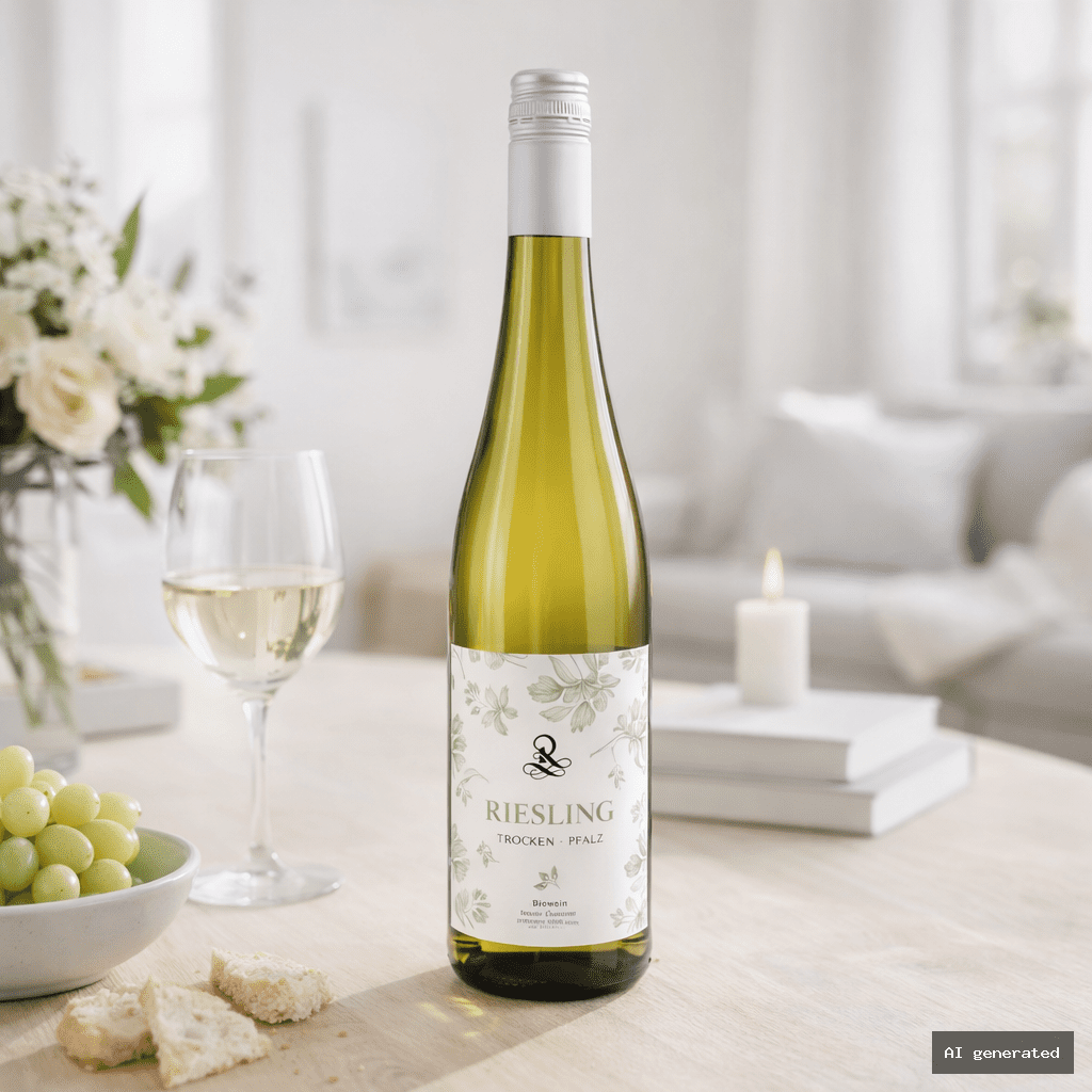 Riesling Trocken - Pfalz 3 Riesling Trocken - Pfalz - Billede 3