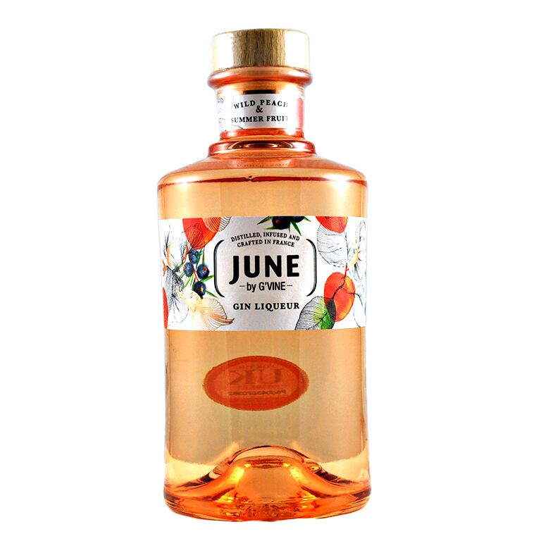 June by Gvine Wild Peach and Summer Fruit Gin & Dispenser 1 June by Gvine Wild Peach and Summer Fruit Gin & Dispenser
