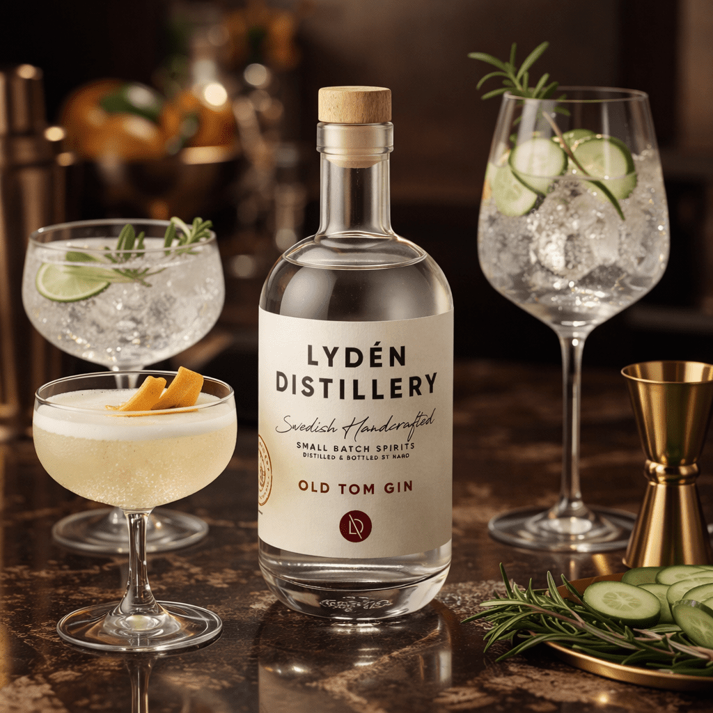Lydén Organic Old Tom Gin 4 Lydén Organic Old Tom Gin - Billede 4